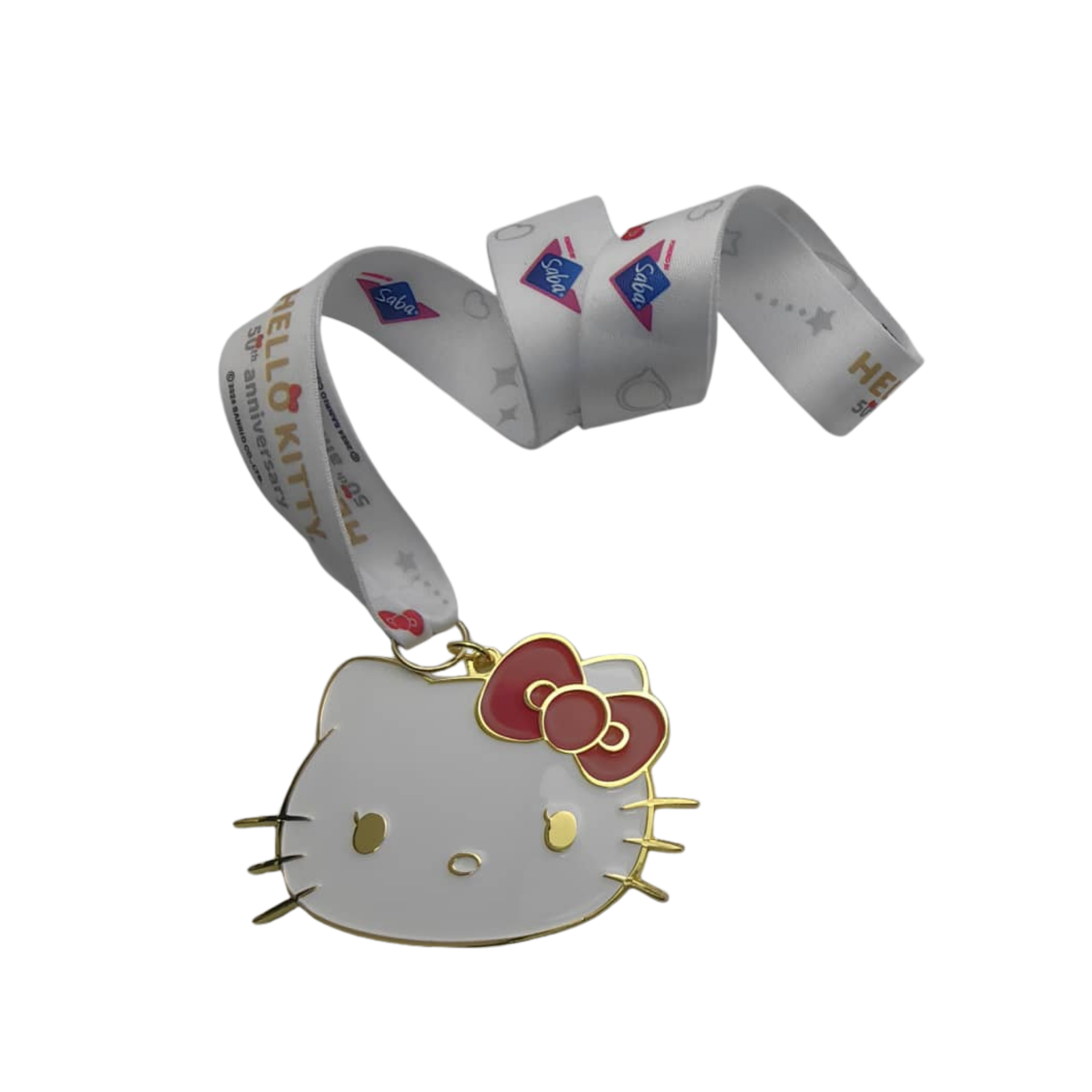 Medalla Hello Kitty con liston